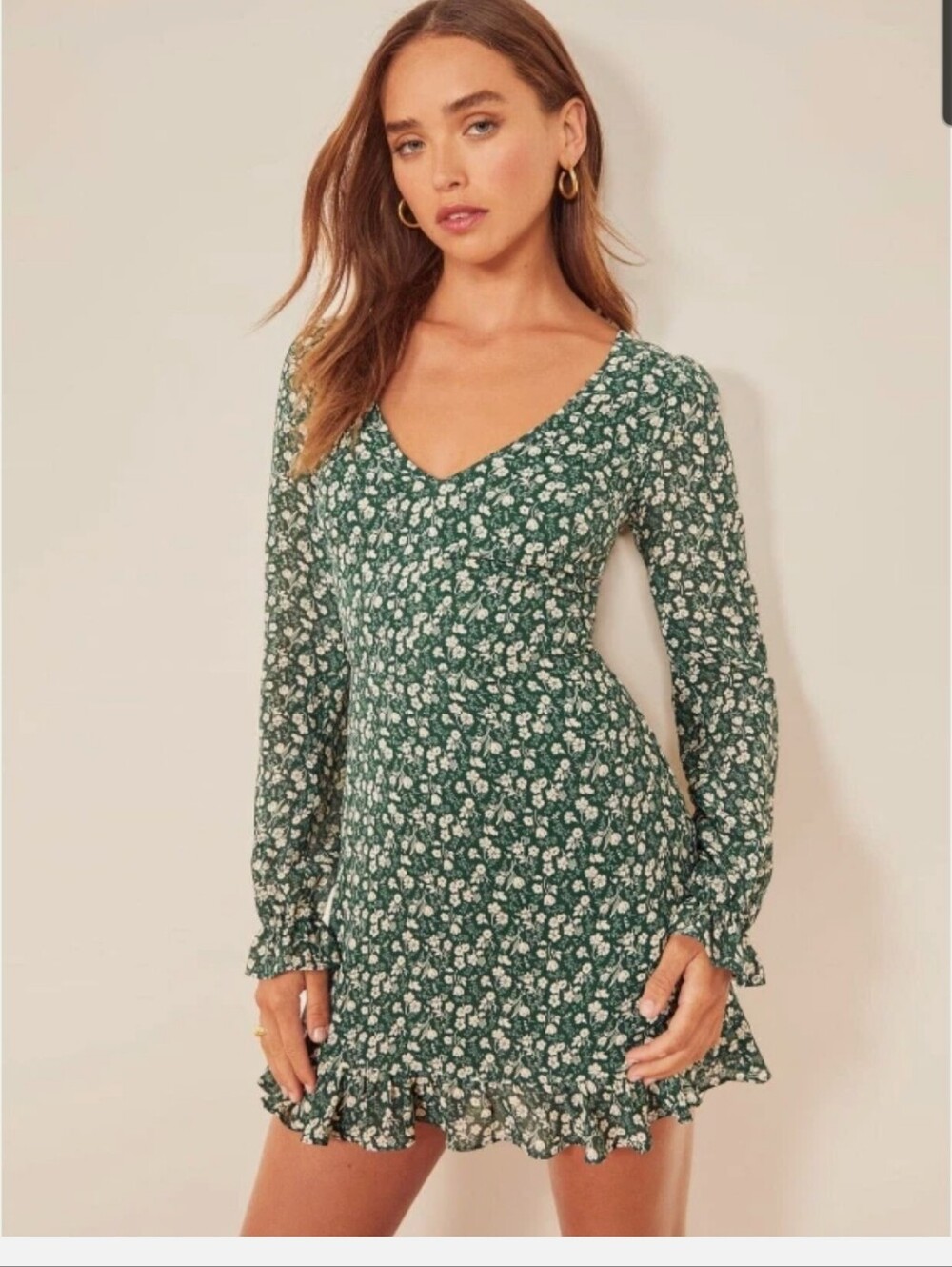 REFORMATION ELENOR LONG SLEVE